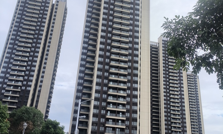 信城缙悦城施工进度图