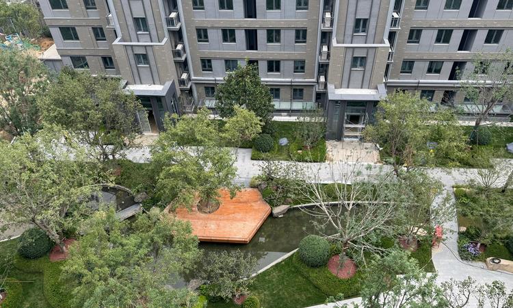 中海·富华里施工进度图