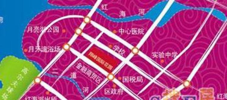 翔峰国际花园交通图
