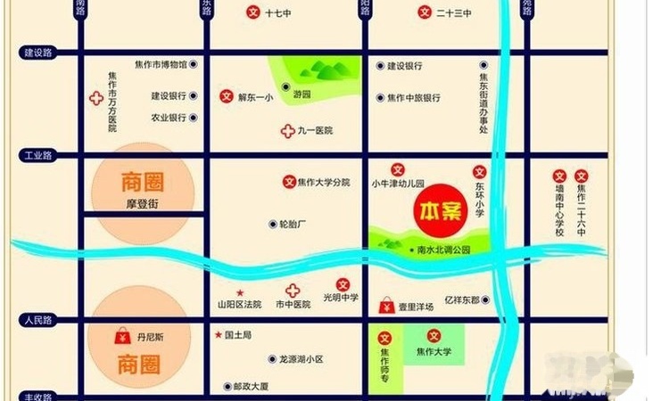 双河湾实景图