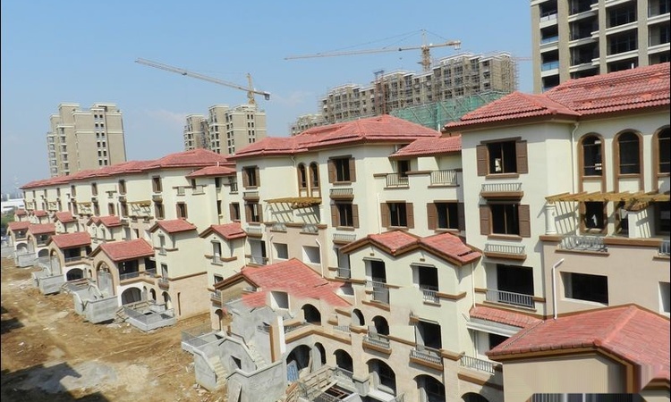 西湖绿洲城实景图