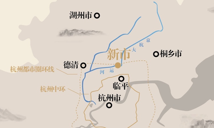 华景川·运河宸园交通图