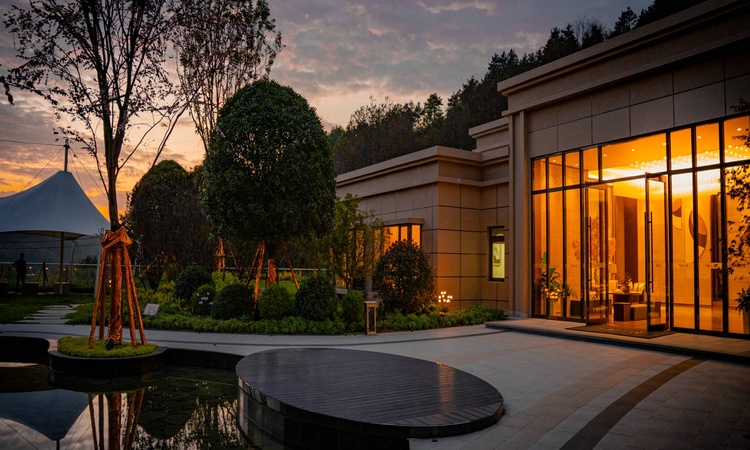 中国铁建国际城实景图