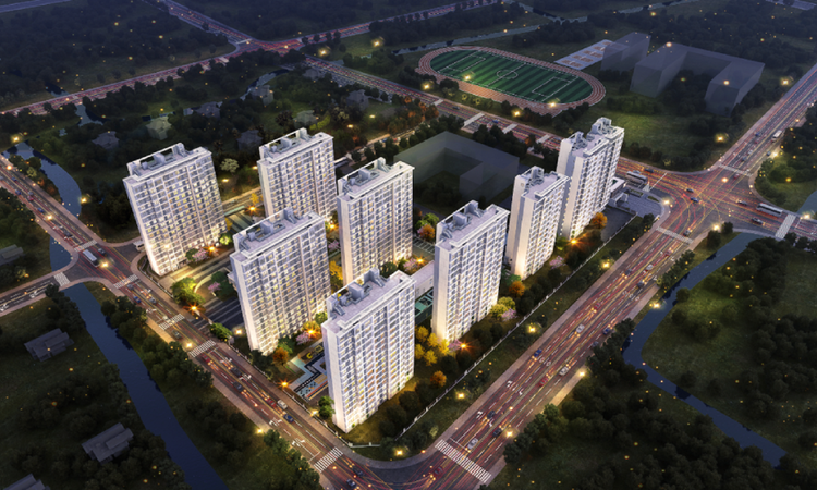 宝业活力天境效果图