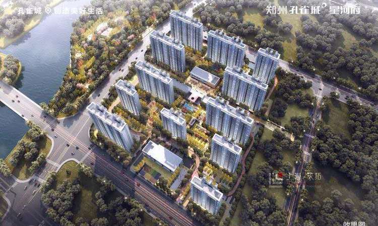 郑州孔雀城星河府效果图