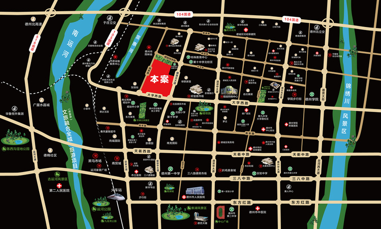 嘉泰·书香名苑交通图