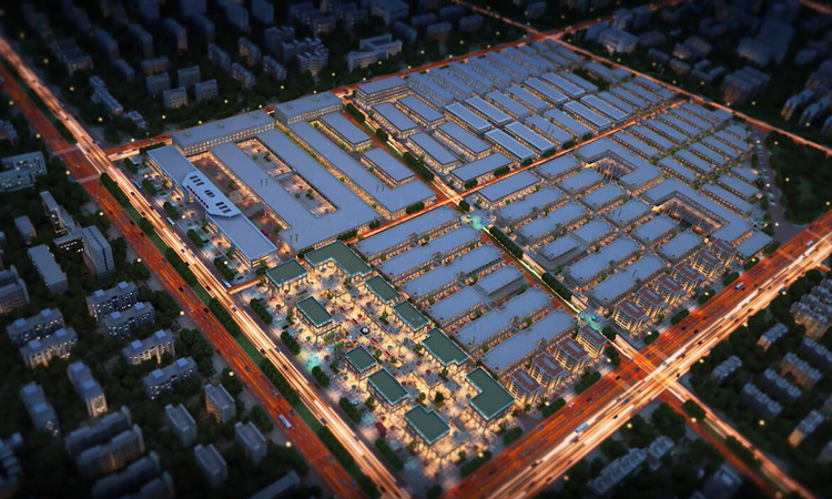 恒迪建材城四期效果图