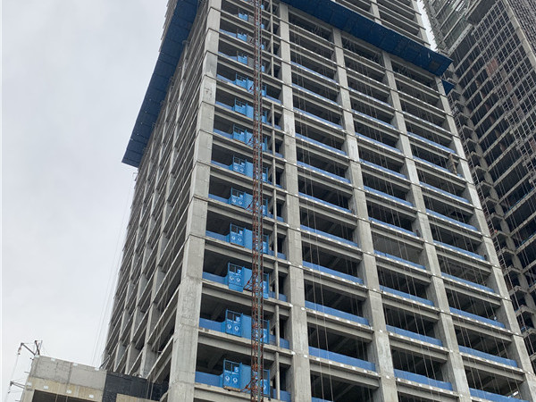 中德大厦施工进度图