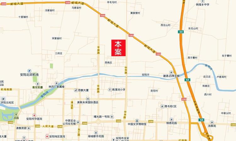 元泰·中华园交通图