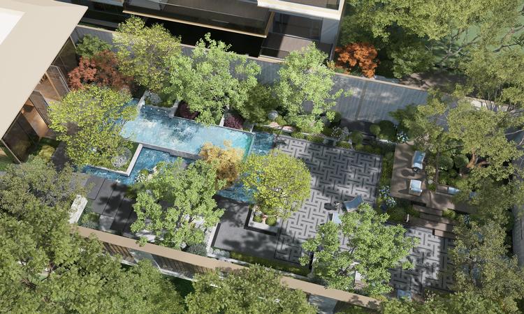 电建高新华曦府实景图