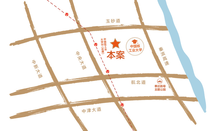 中核智慧城交通图