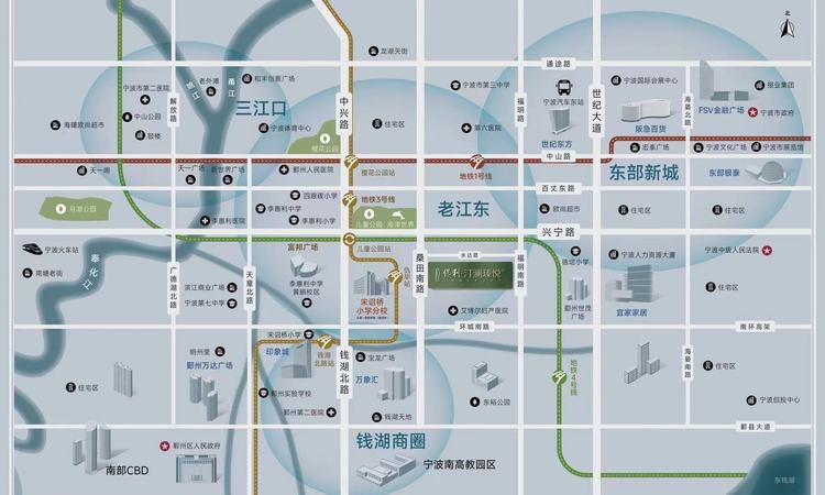 保利东方瑧悦交通图
