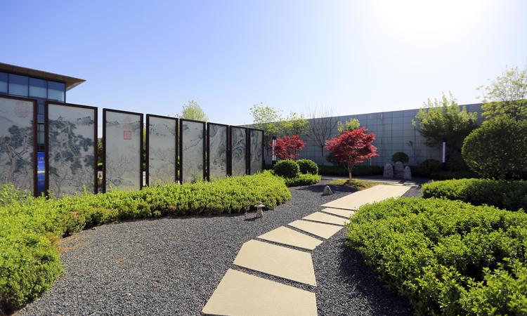 中交雅郡城东春晓实景图