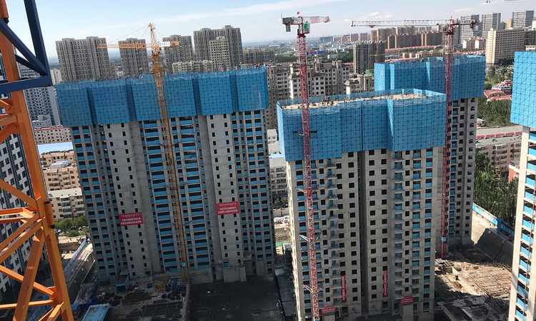 中环悦府施工进度图