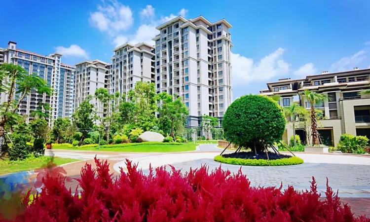 古龙山语听溪实景图