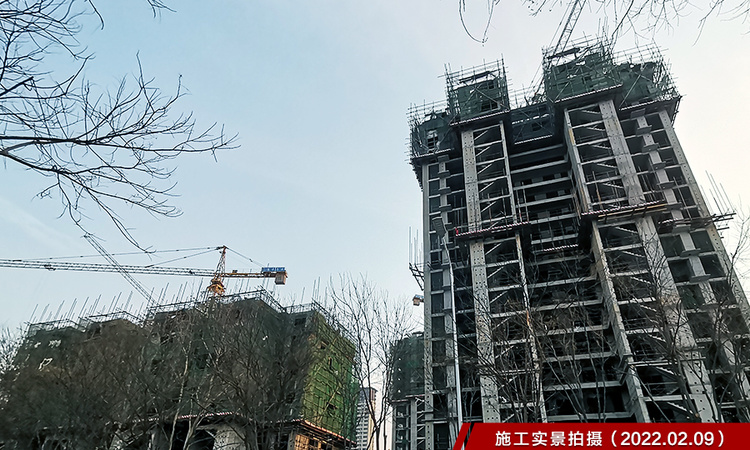 隆江绿苑施工进度图