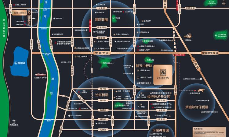 金地都会名悦交通图