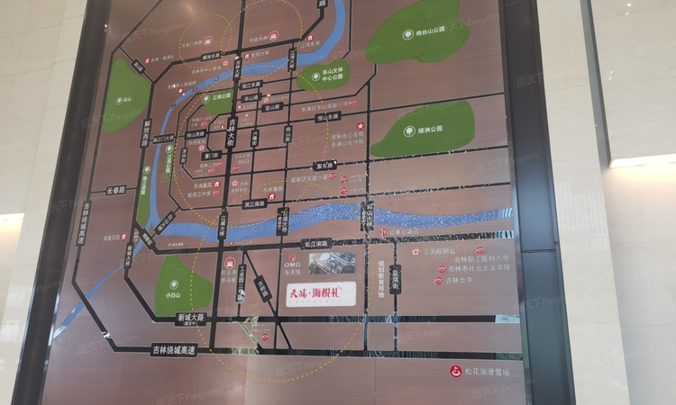 天鸿海悦礼交通图