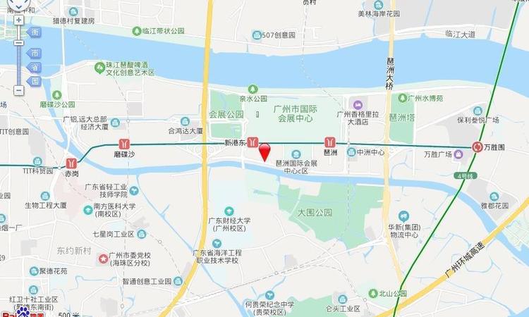中岱交易广场交通图