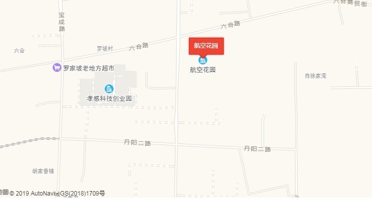 航空花园交通图
