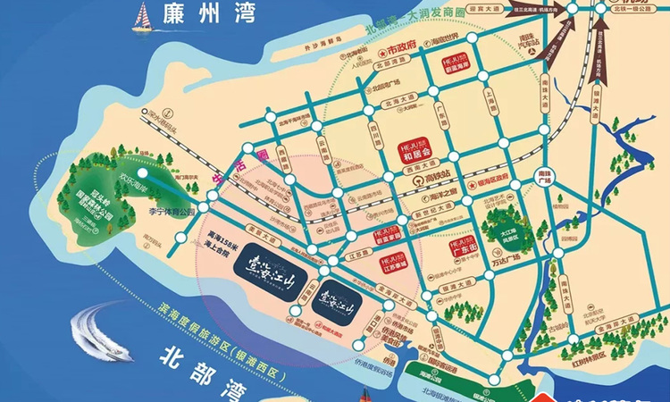 和居壹海江山交通图