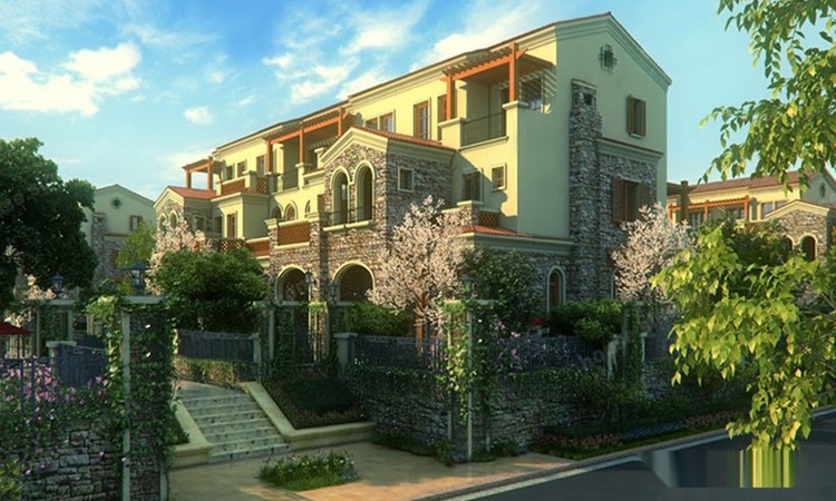 雨润星雨华府实景图