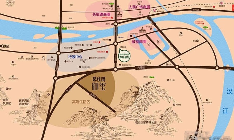 碧桂园·御玺交通图