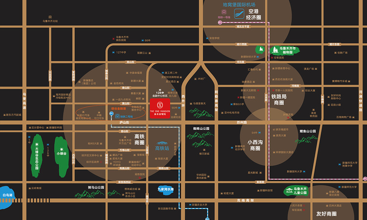 秦基壹號院交通图