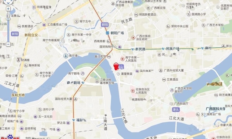 华润置地中山府交通图