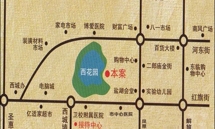 碧清苑.湖畔雅居交通图