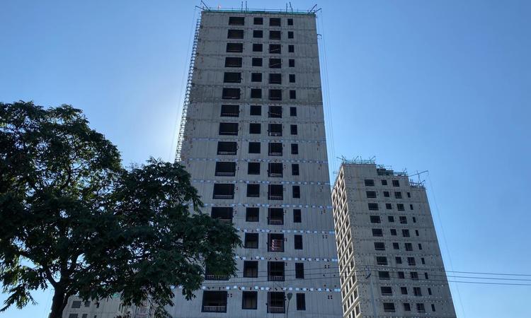 北京城建·宸知筑施工进度图