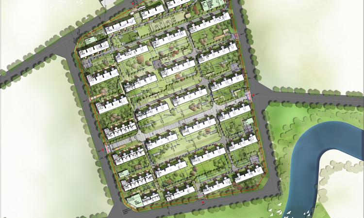 北京城建·国誉燕园楼层平面图