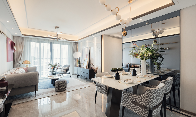 荷岸晓风花园样板间