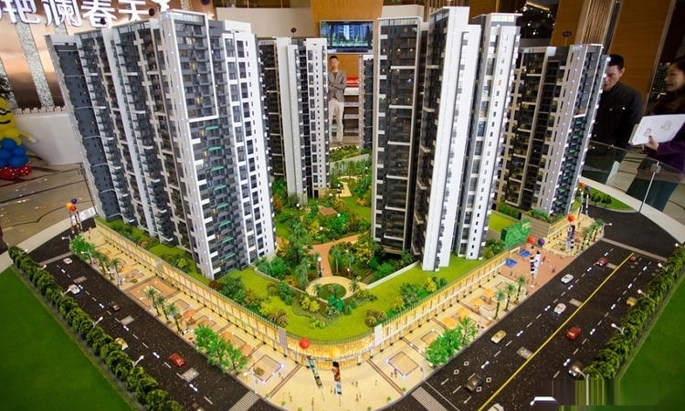 滟澜春天实景图