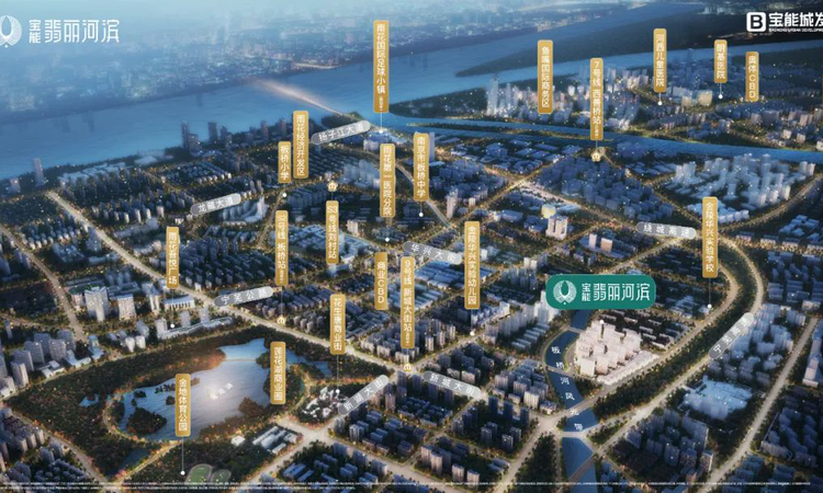宝能翡丽河滨交通图