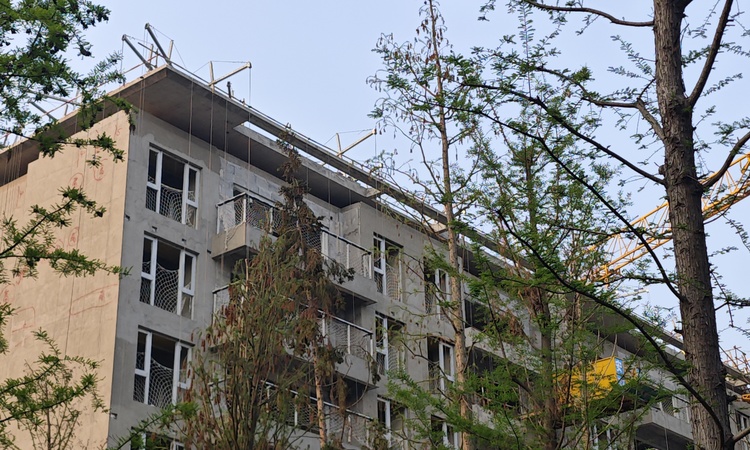 重庆中央公园悦府施工进度图