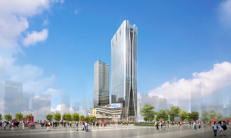 大中华环球金融中心效果图