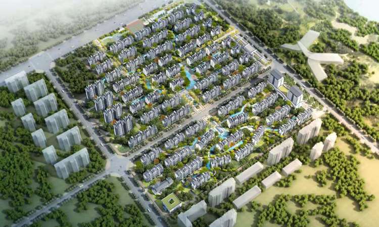 中信国安城效果图