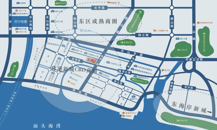 太安堂大厦周边配套图
