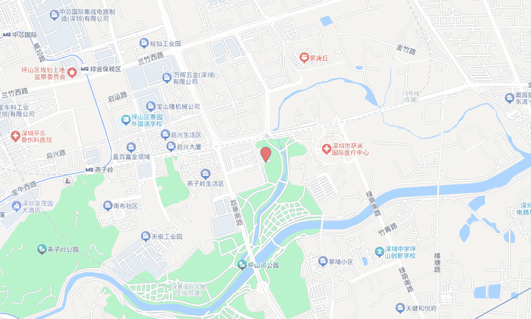 坪山城投·鸿鹄里交通图