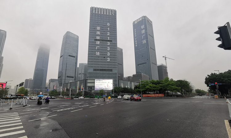 番禺敏捷广场实景图