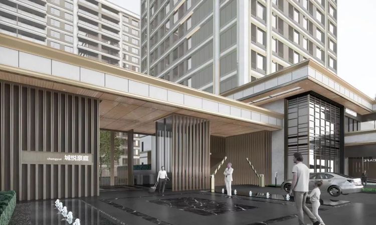 杨浦城投悦江湾效果图