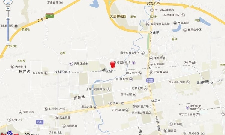 中国铁建·安吉山语城交通图