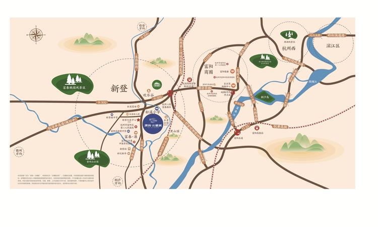 澳海云樾赋交通图