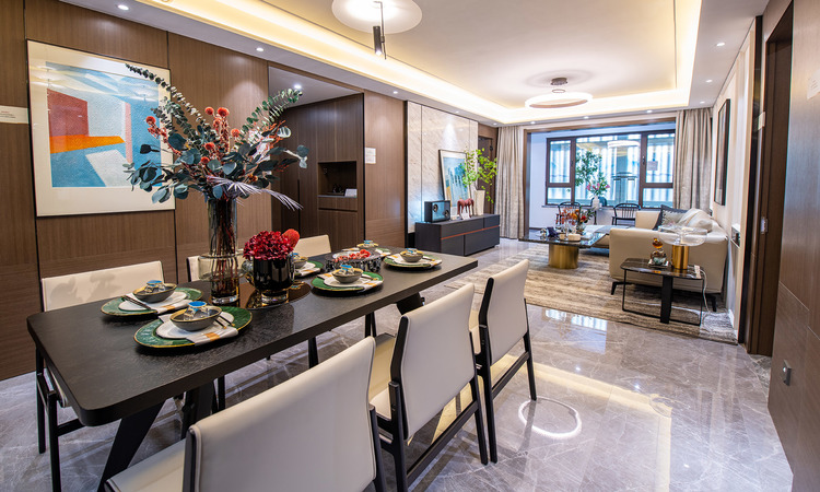 万科翡翠蓝山样板间