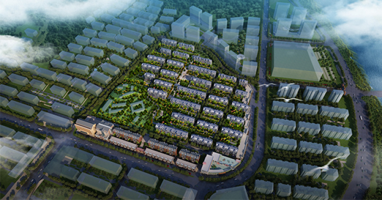 上河新城·山河印效果图