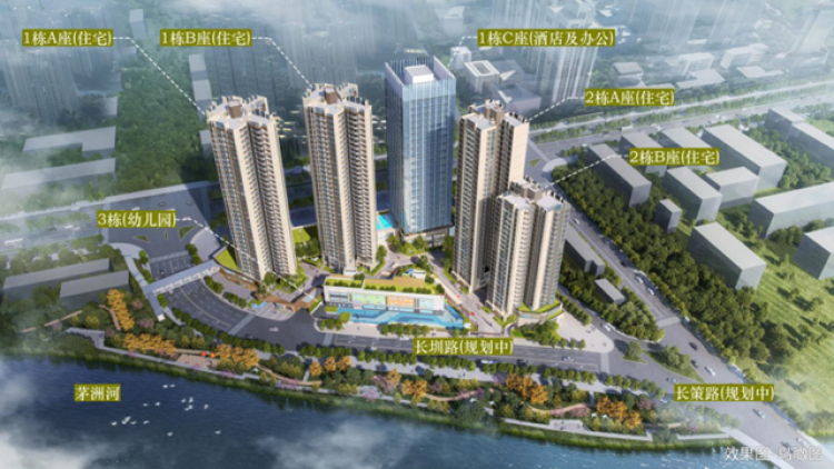 天泽玉河府效果图