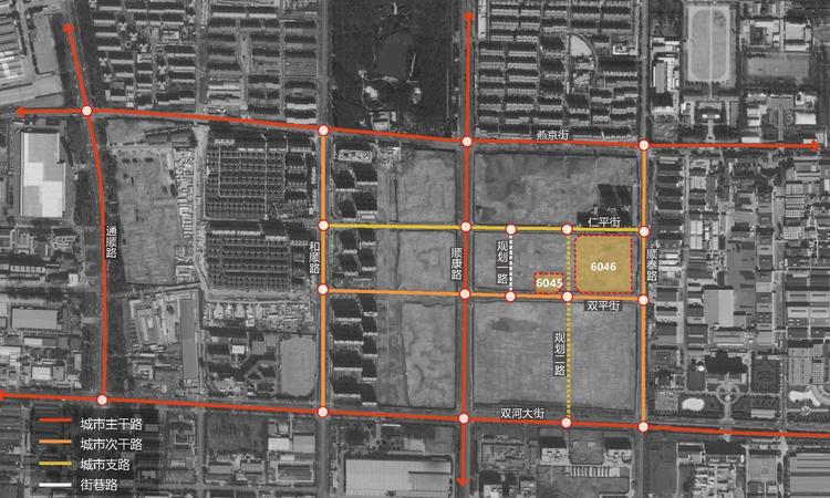 公园和御交通图