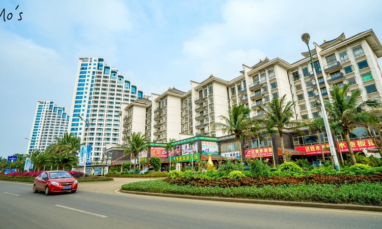 半岛海洋国际实景图