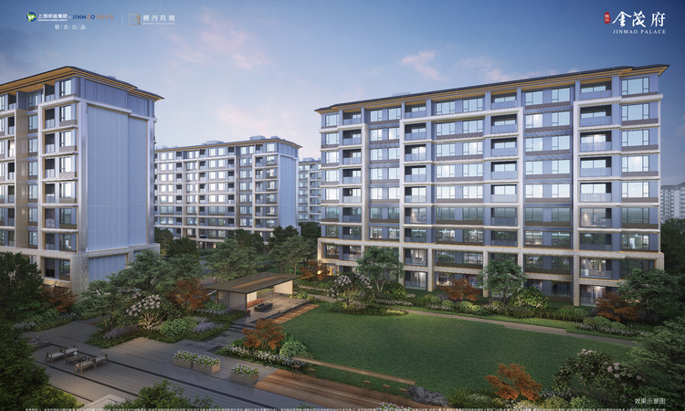 张江金茂府效果图